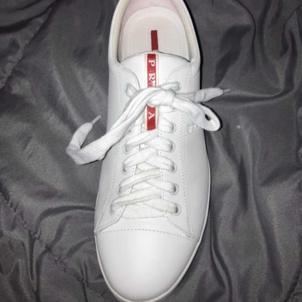 Authentic Prada 4E3362 Calf Leather Shoes